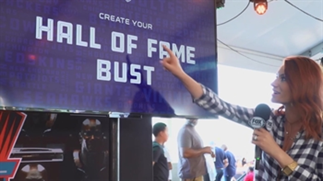 Kaime creates her own Hall of Fame bust | The Dose