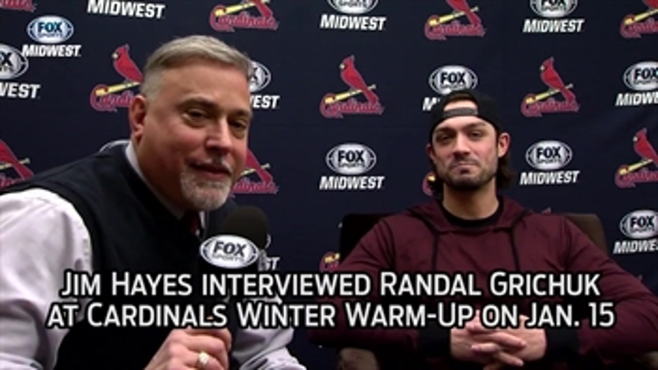 Jim Hayes' Cardinals Winter Warm-Up interview with Randal Grichuk