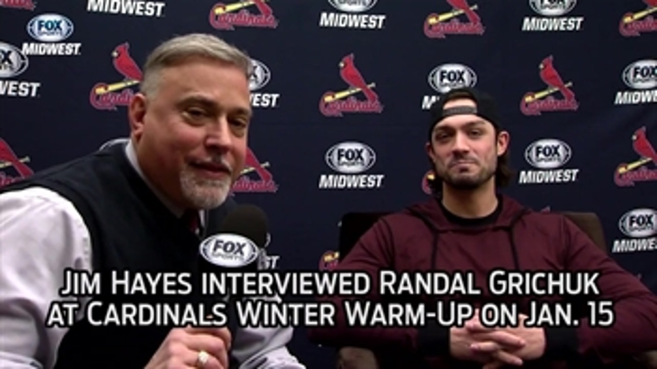 Jim Hayes' Cardinals Winter Warm-Up interview with Randal Grichuk
