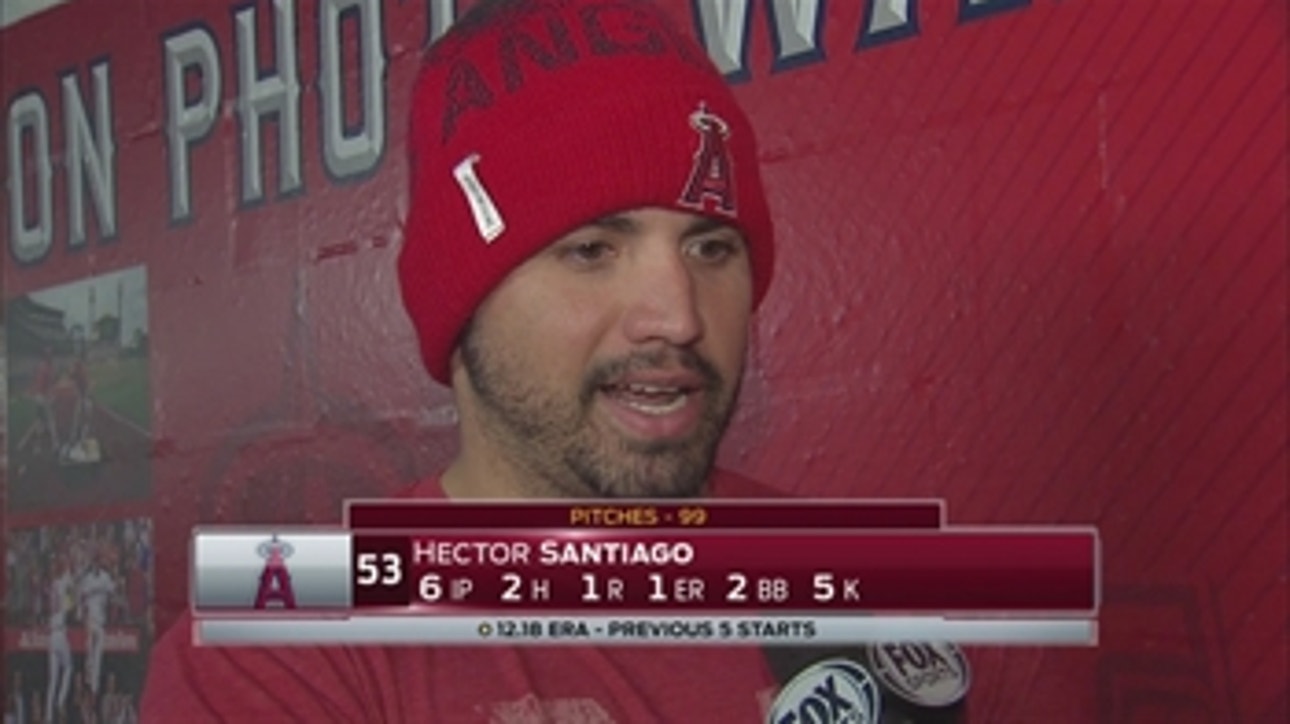 Hector Santiago pleased with performance in finale vs. Twins