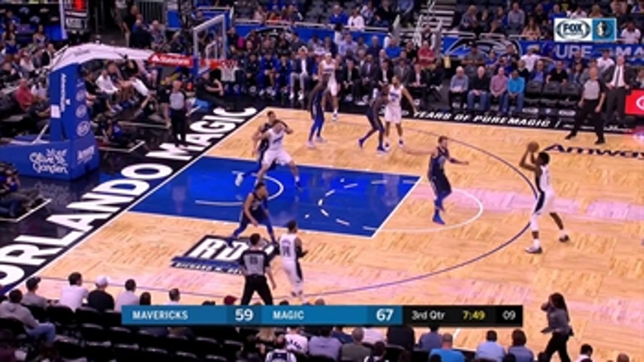 HIGHLIGHTS: Dwight Powell with the Steal and Goes the Other way