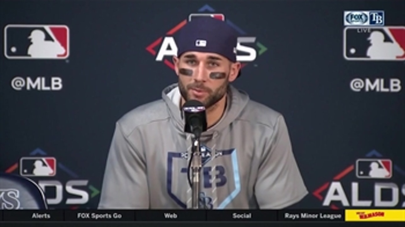 ALDS Game 3: Kevin Kiermaier on his pivotal home run, preparing to face Justin Verlander