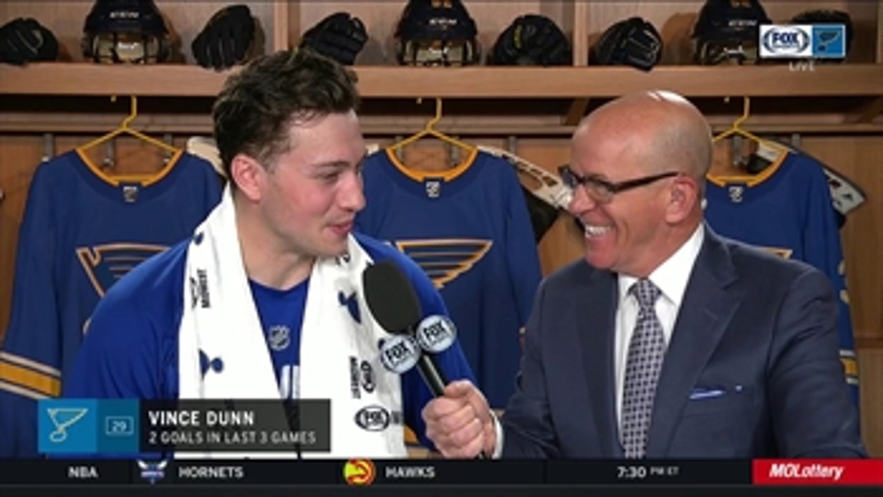 Dunn: Blues 'working as a whole' during winning streak