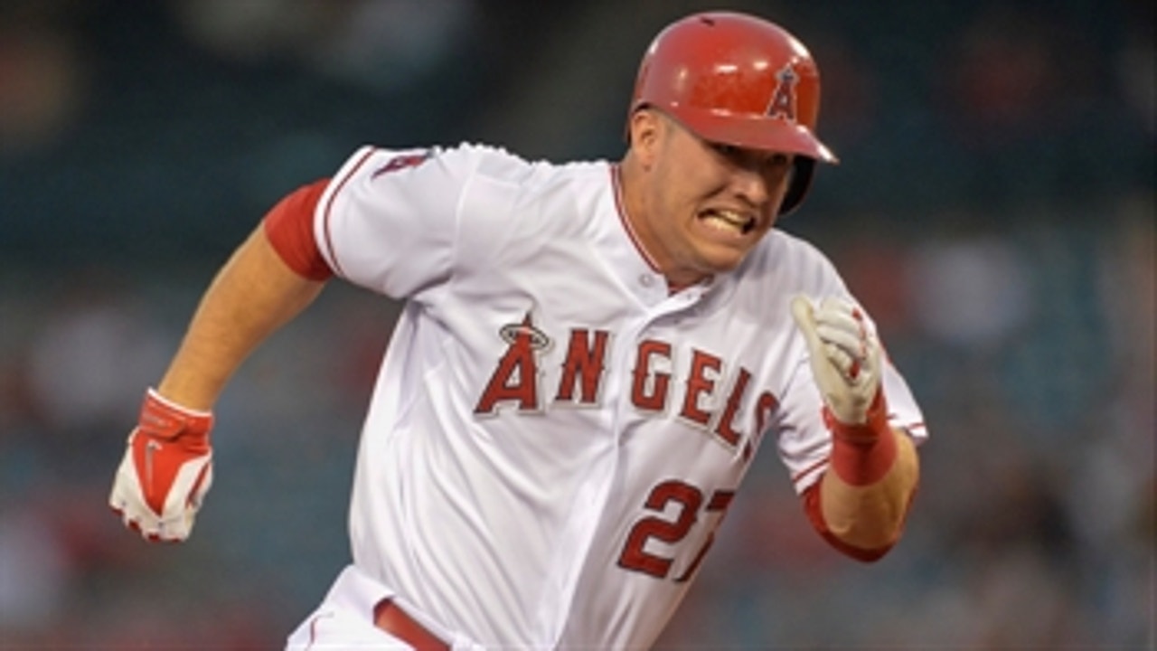 Trout performance elicits MVP chants