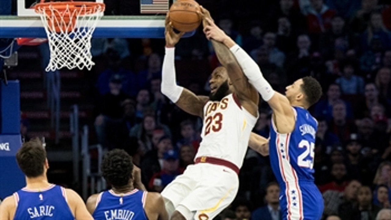 Shannon on LeBron's win over the 76ers: 'He got 8 W's in a row... He's opening pop-up shops all over!'