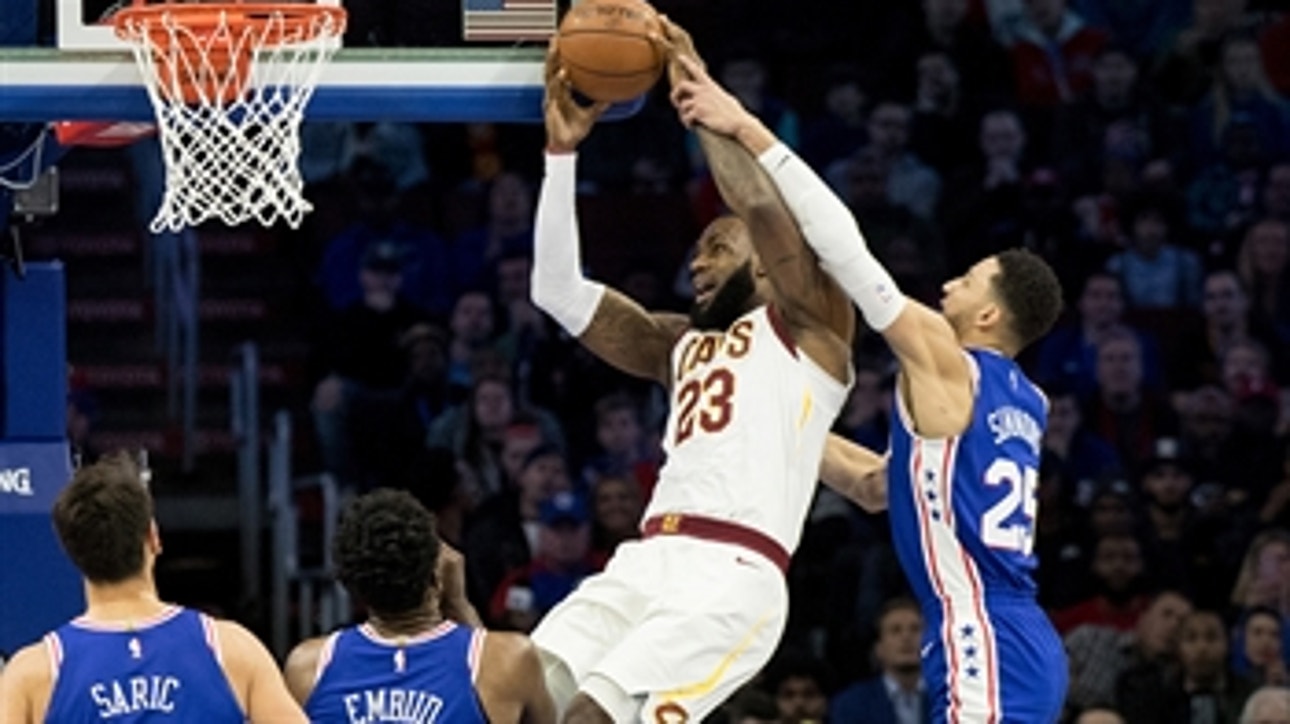 Shannon on LeBron's win over the 76ers: 'He got 8 W's in a row... He's opening pop-up shops all over!'