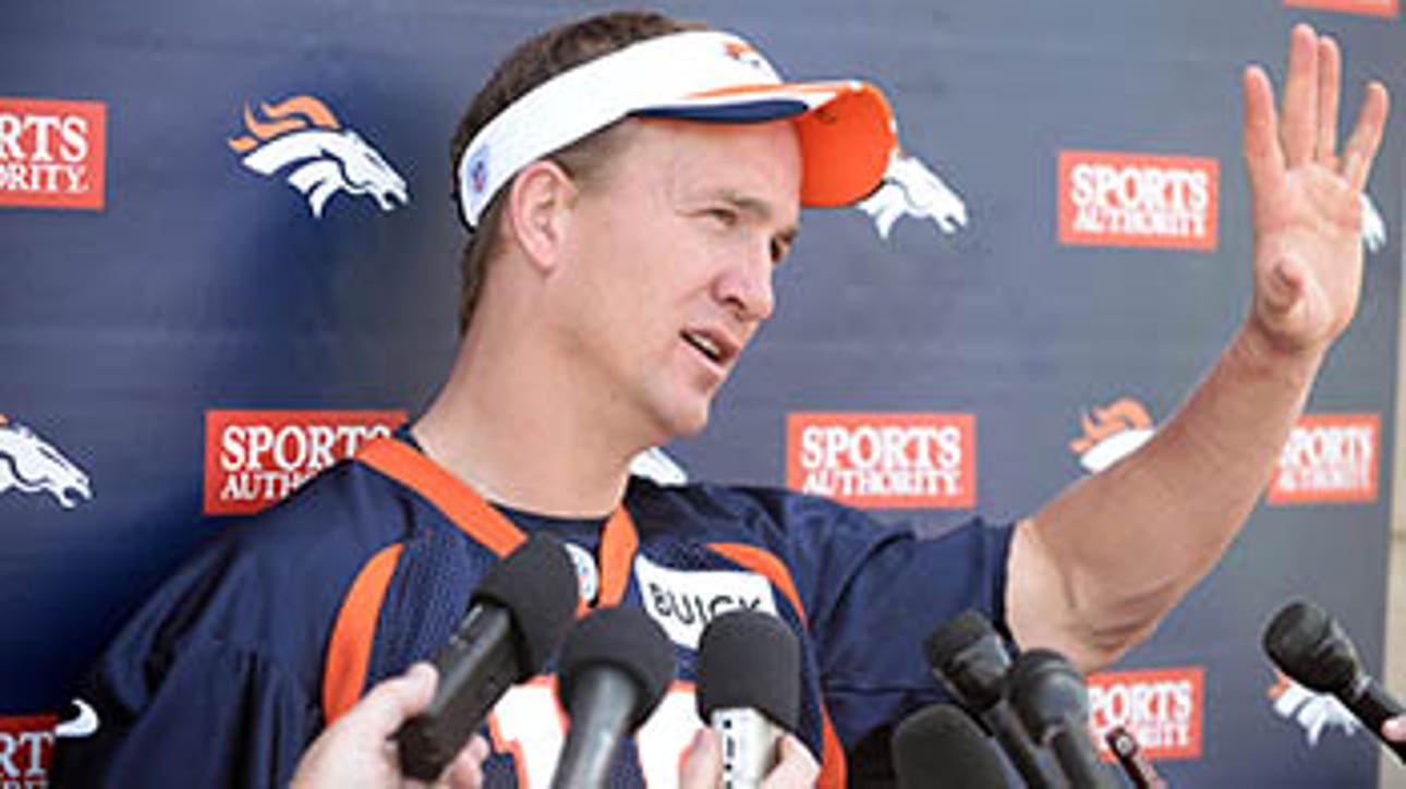 Manning seeks chemistry with new WR Sanders