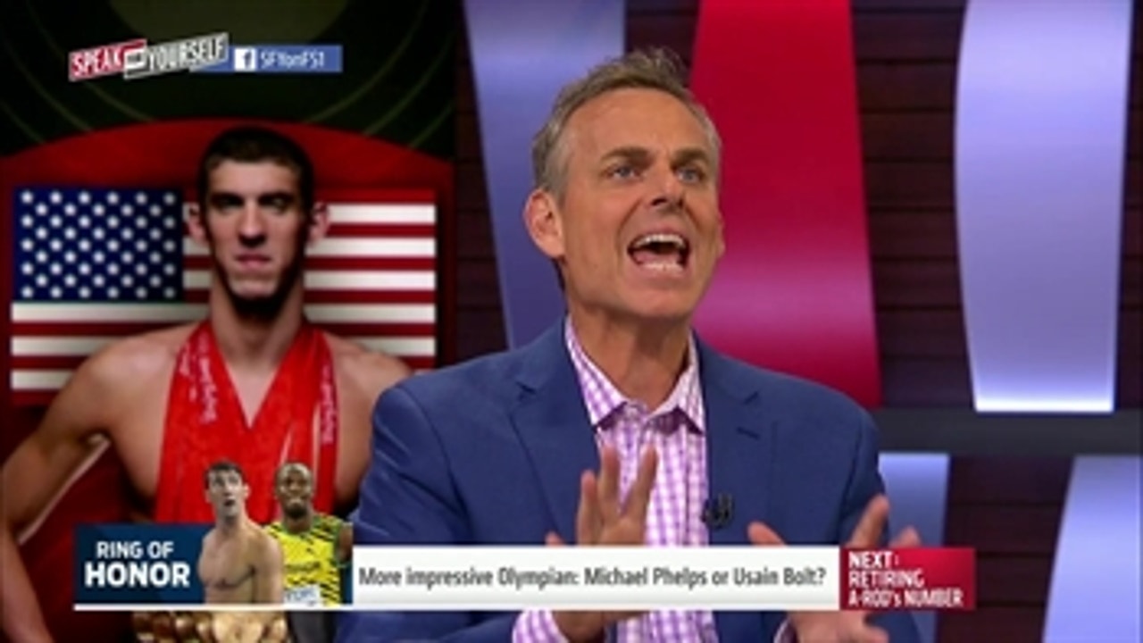 Michael Phelps vs. Usain Bolt...who is more impressive? - 'Speak for Yourself'