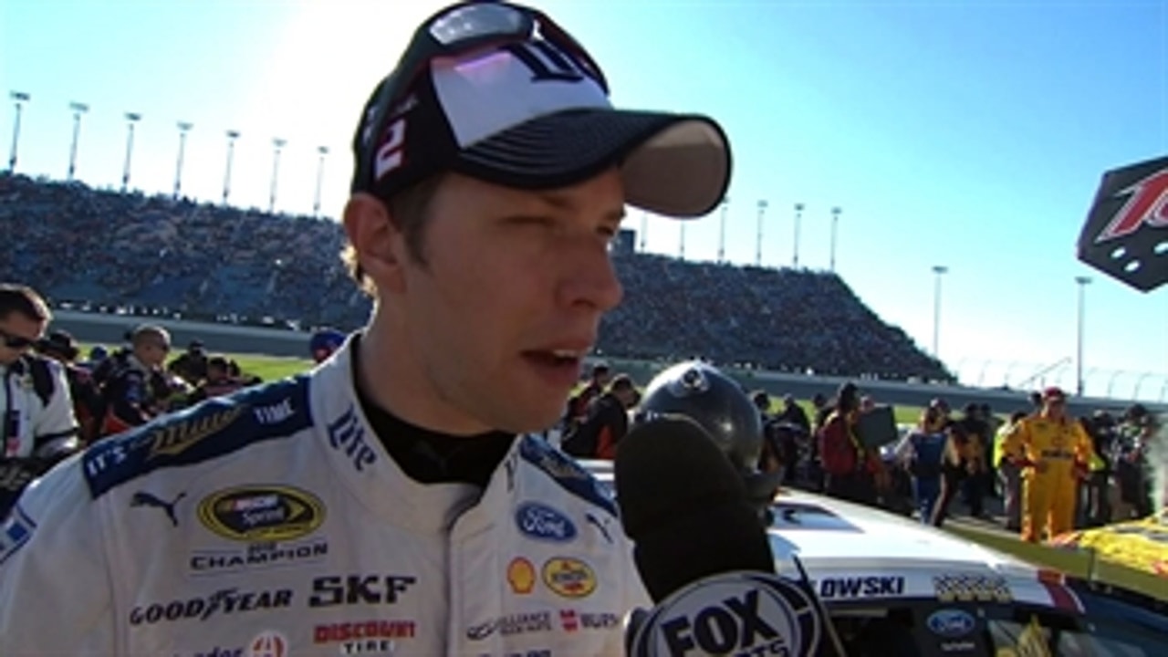 Brad Keselowski Finishes in Top 5 at Chicago