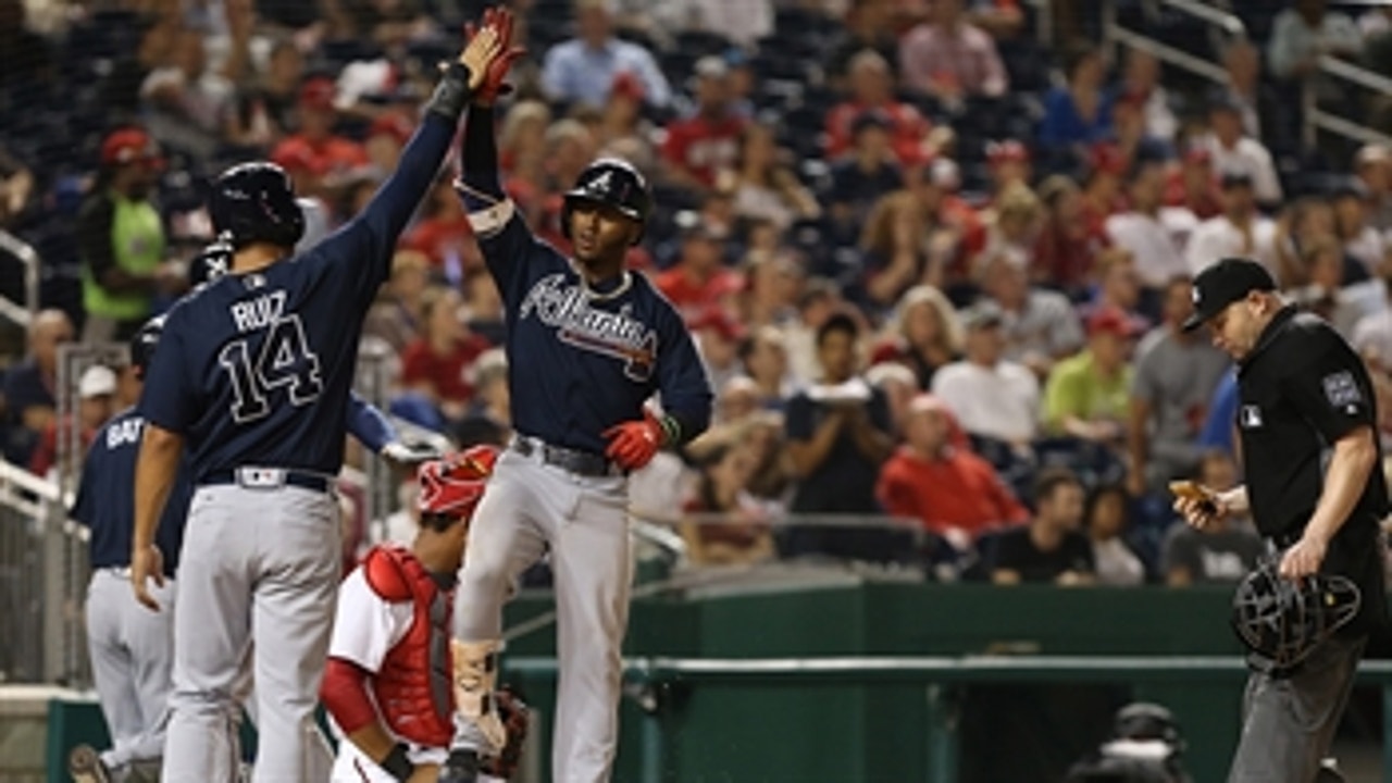 Braves LIVE To GO: Foltynewicz exits early, Albies homers in loss to Nationals