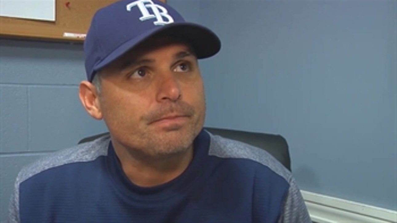 Kevin Cash impressed with Alex Cobb's approach against Boston