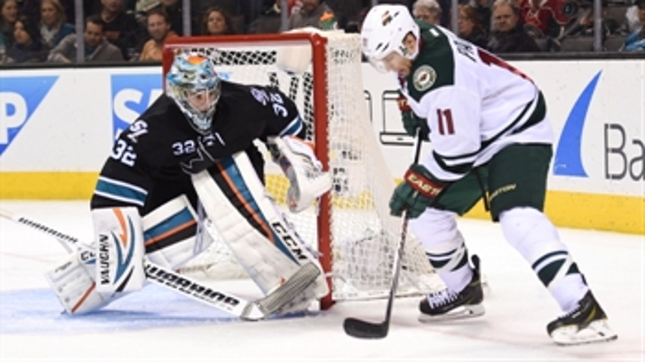 Wild unable to get by Sharks