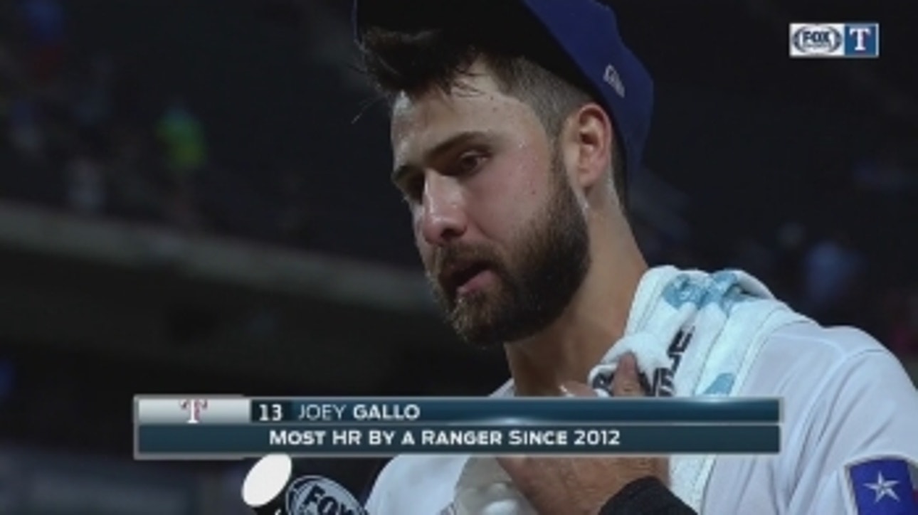 Joey Gallo hit two home runs win over Athletics