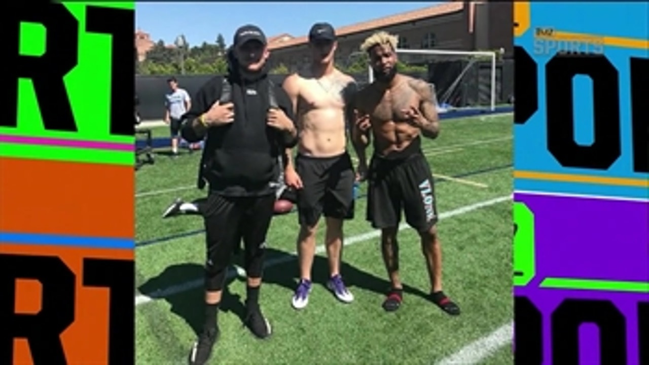 Johnny Manziel trains with Odell Beckham Jr. in NFL comeback ' TMZ SPORTS