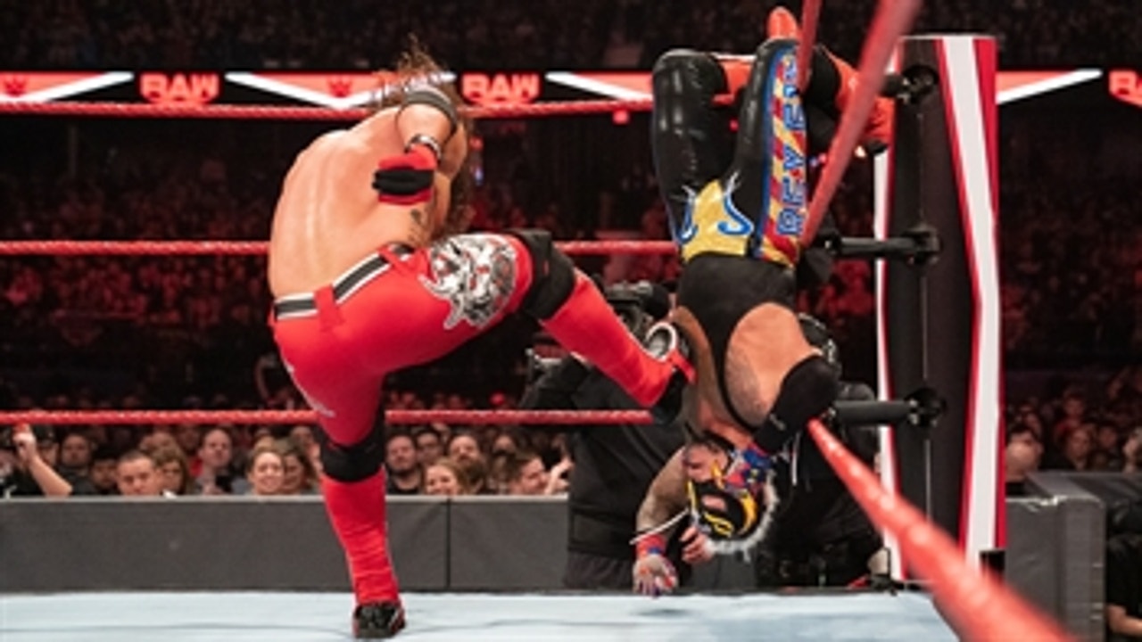 AJ Styles vs. Rey Mysterio – United States Title Match: Raw, November 25, 2019 (Full Match)
