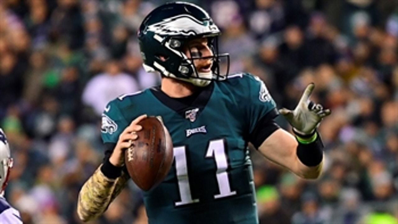 Shannon Sharpe blames Eagles wide receivers for Carson Wentz's struggles this year