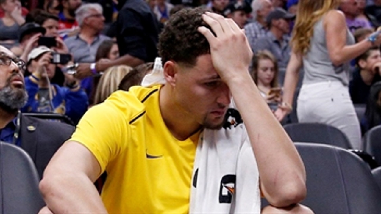 Nick Wright reacts to the Warriors 'embarrassing' 40-point loss to the Utah Jazz