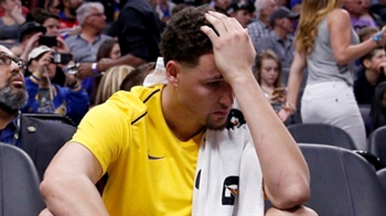 Nick Wright reacts to the Warriors 'embarrassing' 40-point loss to the Utah Jazz