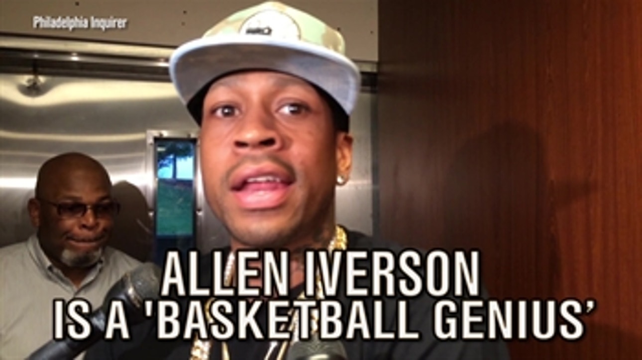 Allen Iverson is a 'basketball genius' according to himself