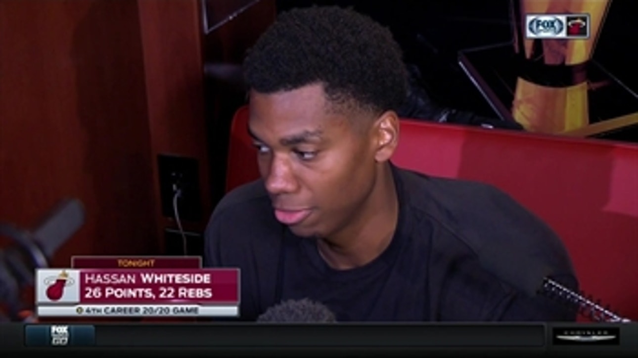 Hassan Whiteside drops 4th 20-20 game of career