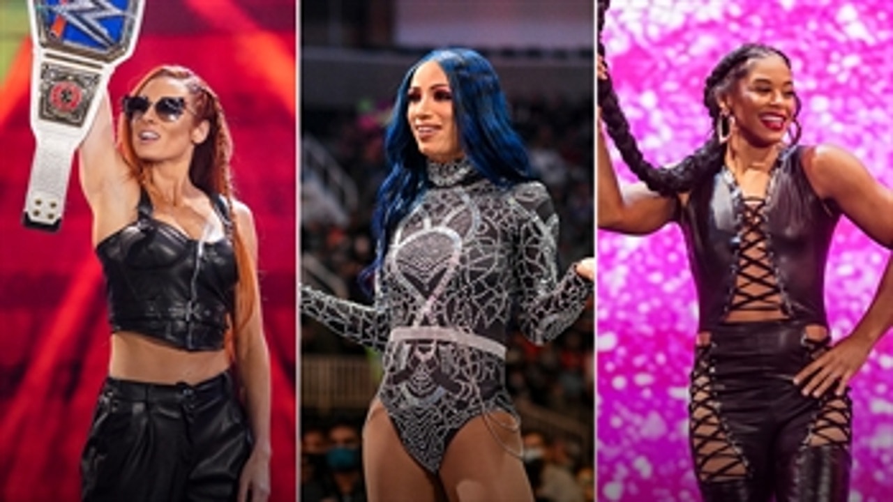 Becky Lynch vs. Sasha Banks vs. Bianca Belair - Road to WWE Crown Jewel: WWE Playlist
