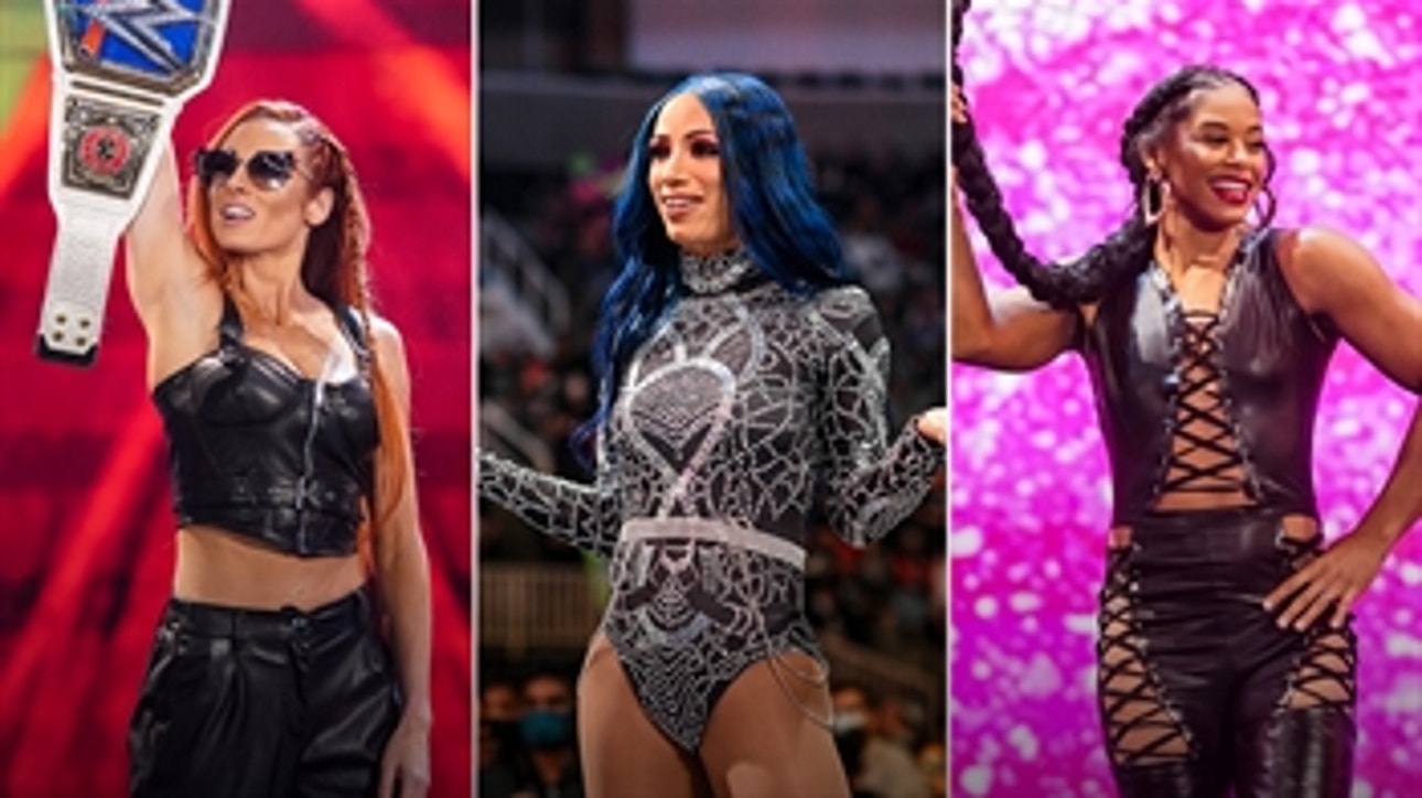 Becky Lynch vs. Sasha Banks vs. Bianca Belair - Road to WWE Crown Jewel: WWE Playlist