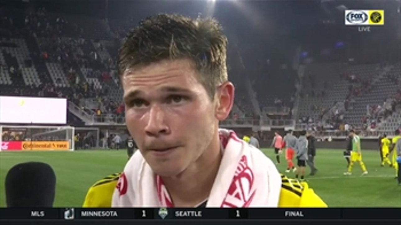 Crew's Wil Trapp: 'We can't play victim card'