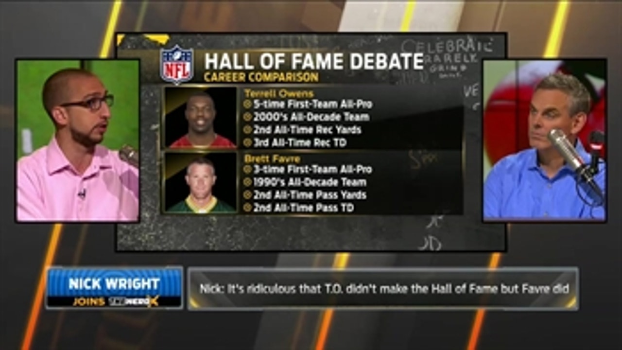 Terrell Owens should in in the Hall of Fame - 'The Herd'