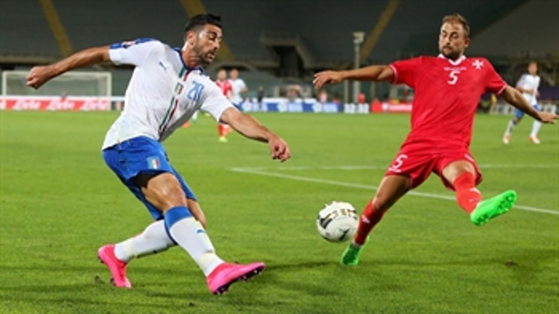 Italy's Pelle breaks Malta deadlock - Euro 2016 Qualifiers Highlights
