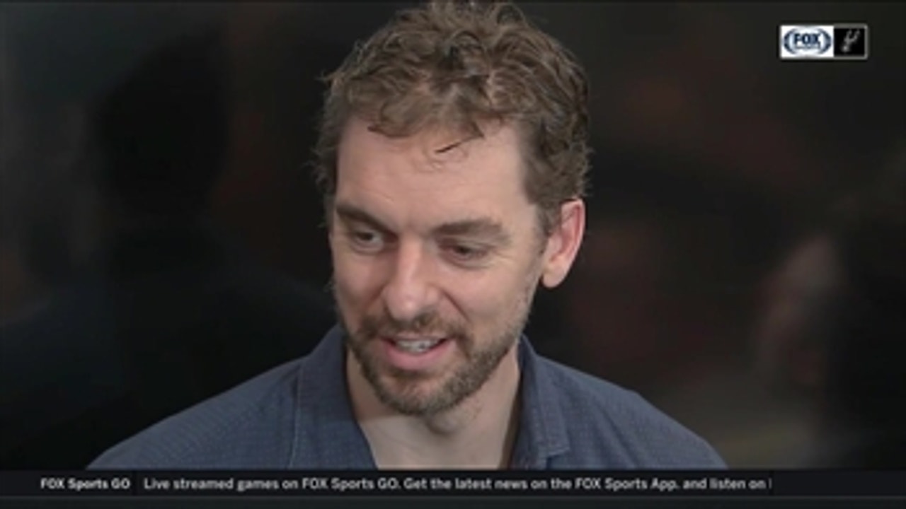 Pau Gasol talks Game 4 win over Golden State ' Warriors at Spurs