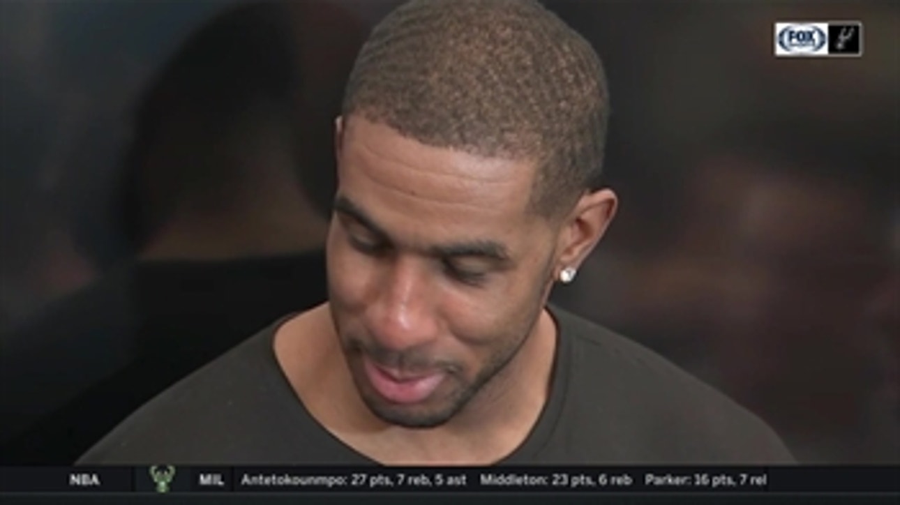LaMarcus Aldridge on taking shots with confidence, win over Warriors | Warriors at Spurs