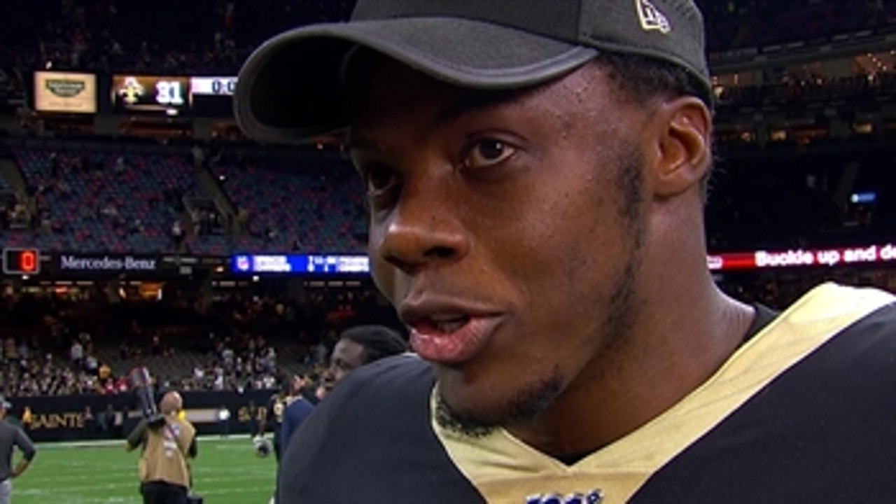 Saints QB Teddy Bridgewater grateful for more than the win in emotional postgame interview