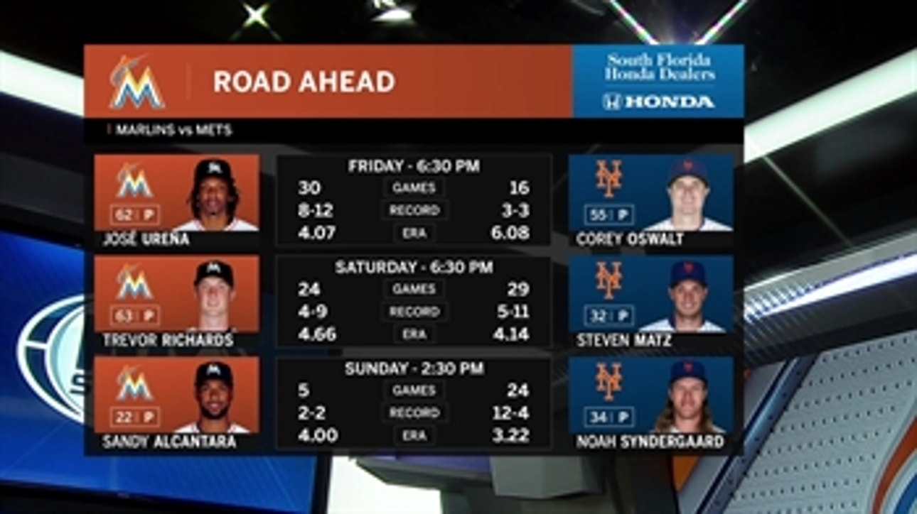 After day off, Marlins begin final games of 2018 against Mets