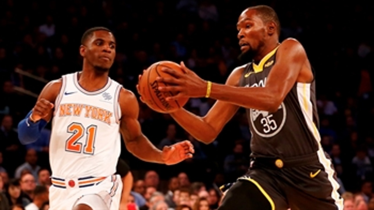Nick Wright gives his thoughts on the Knicks' chances to land Kevin Durant