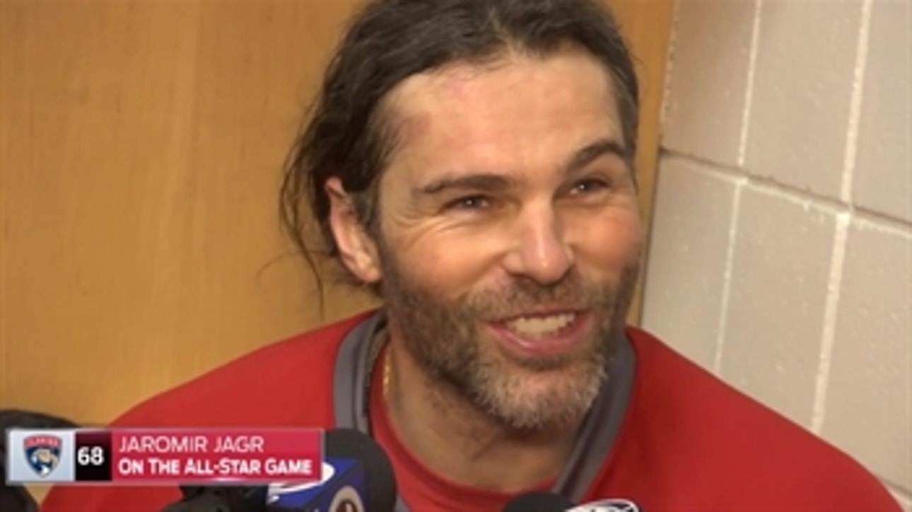 Jaromir Jagr recalls first All-Star Game experience