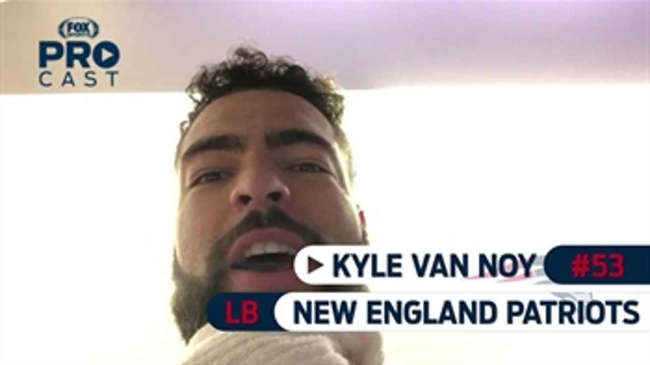 Enjoy some postgame locker room talk with Patriots LB Kyle Van Noy