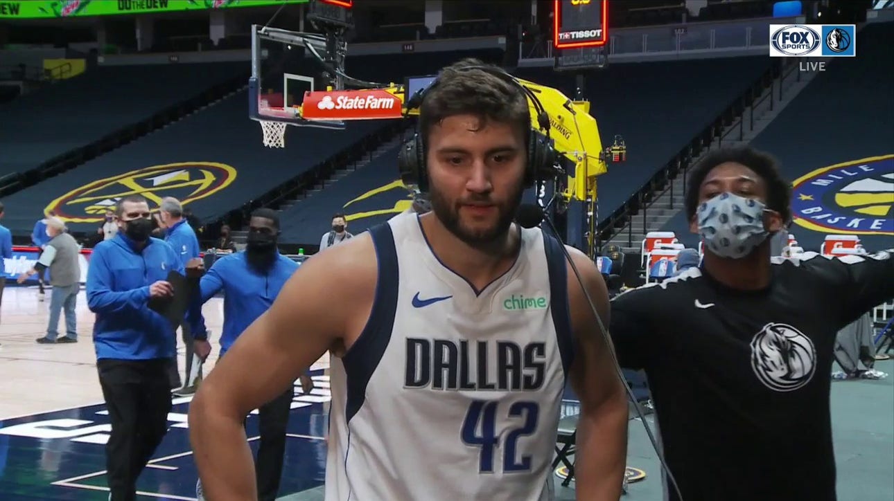 Maxi Kleber on the Mavs Coming From Behind to get the OT Win