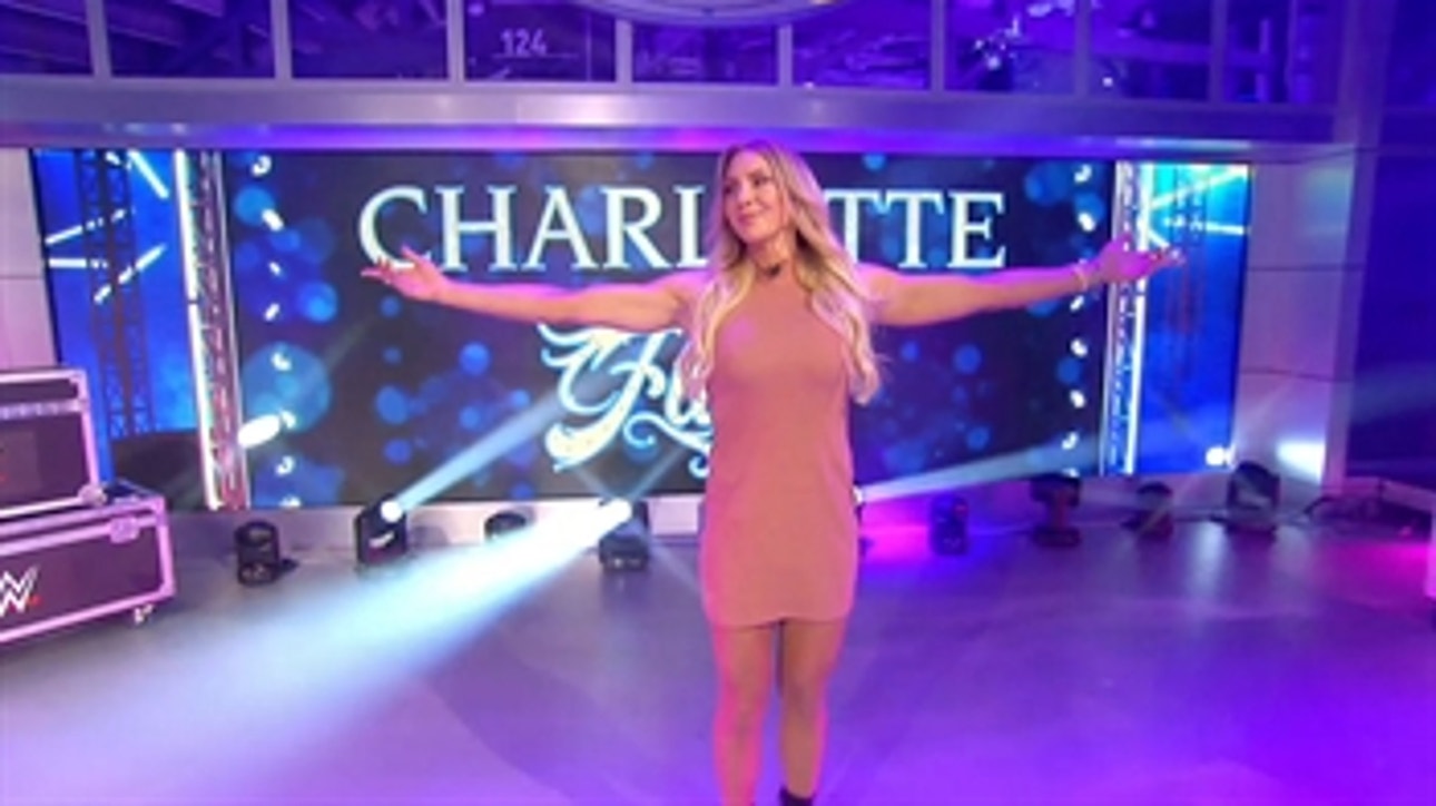 Charlotte Flair's advice to Simone Johnson: 'You have to block out the noise' ' WWE BACKSTAGE