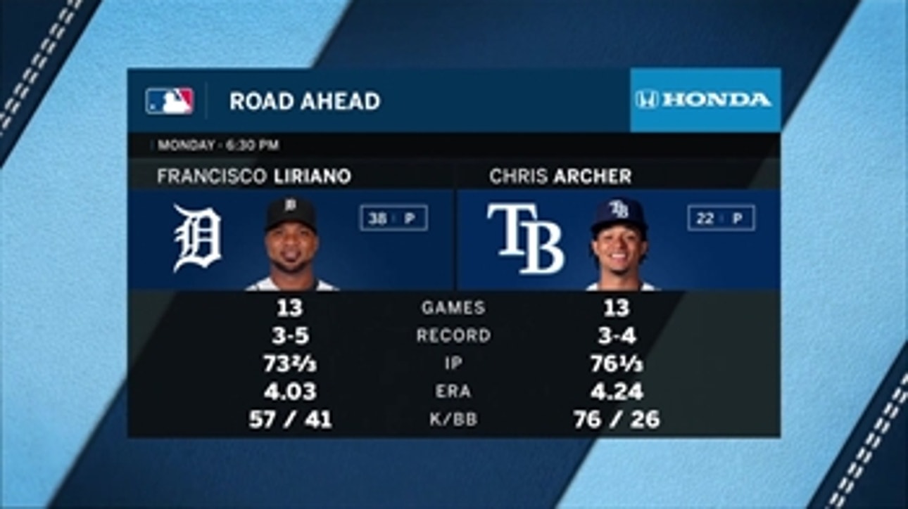 Rays host Tigers as Chris Archer makes his return
