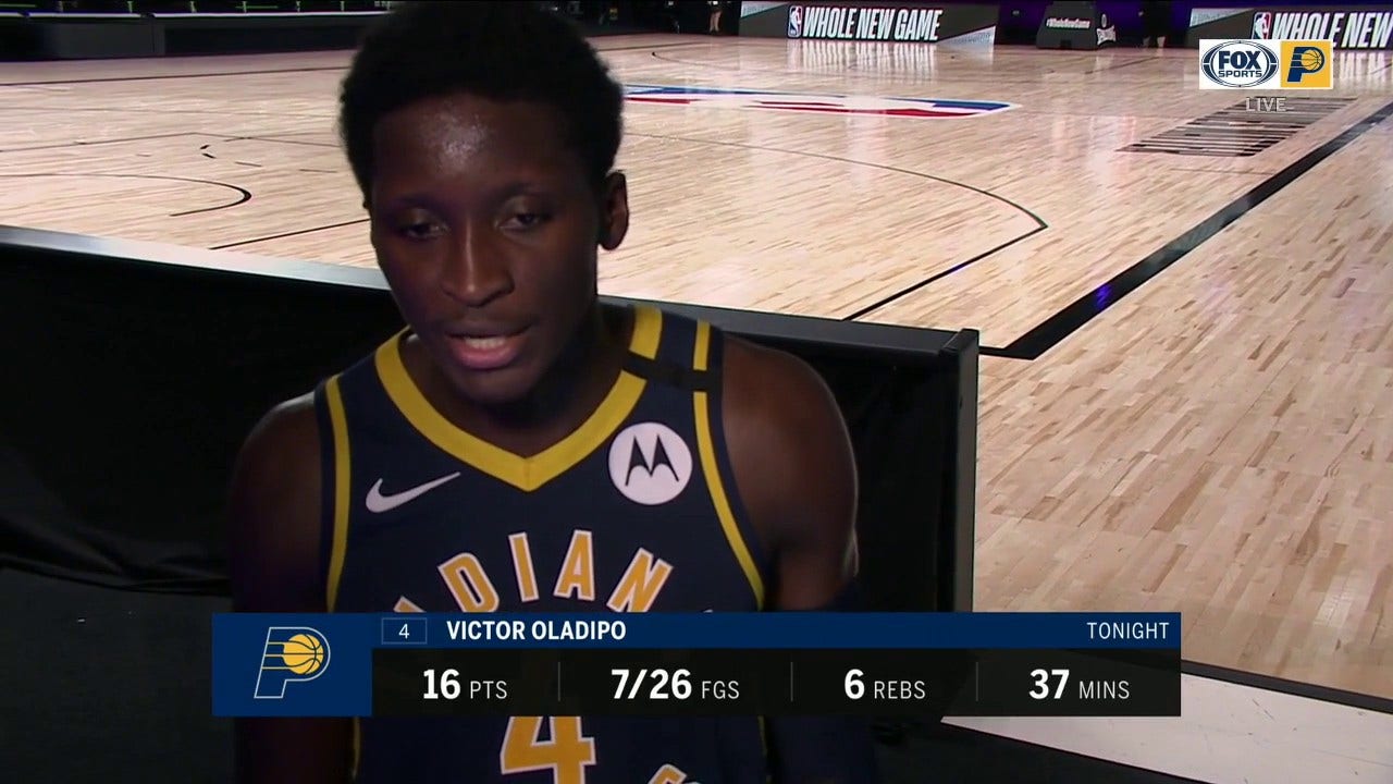 Oladipo on playoff matchup with Heat: 'We're looking forward to the opportunity'