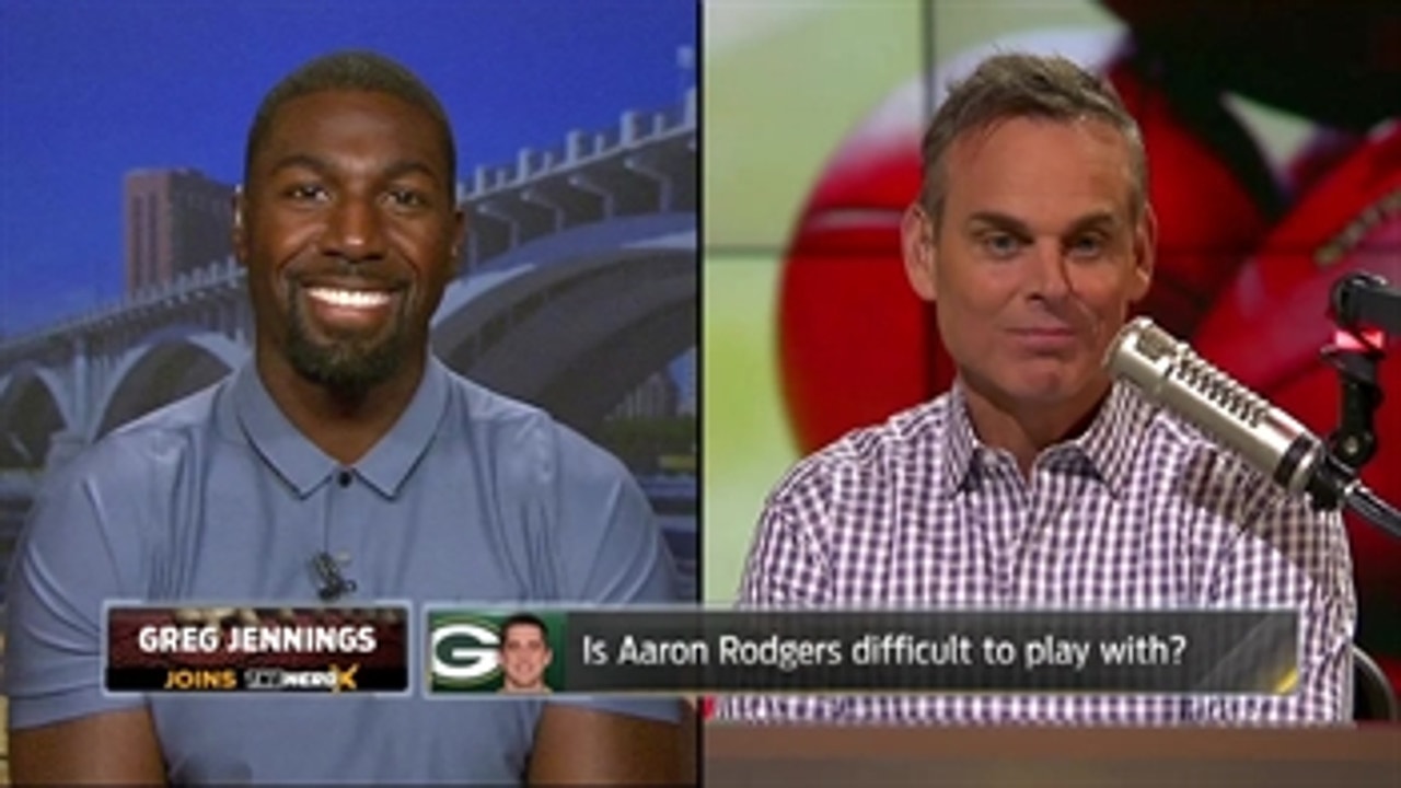 Colin Cowherd asked Greg Jennings about criticizing Aaron Rodgers - 'The Herd'