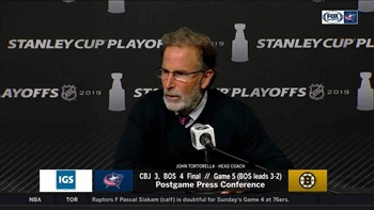 Tortorella: 'We'll be back here for Game 7'