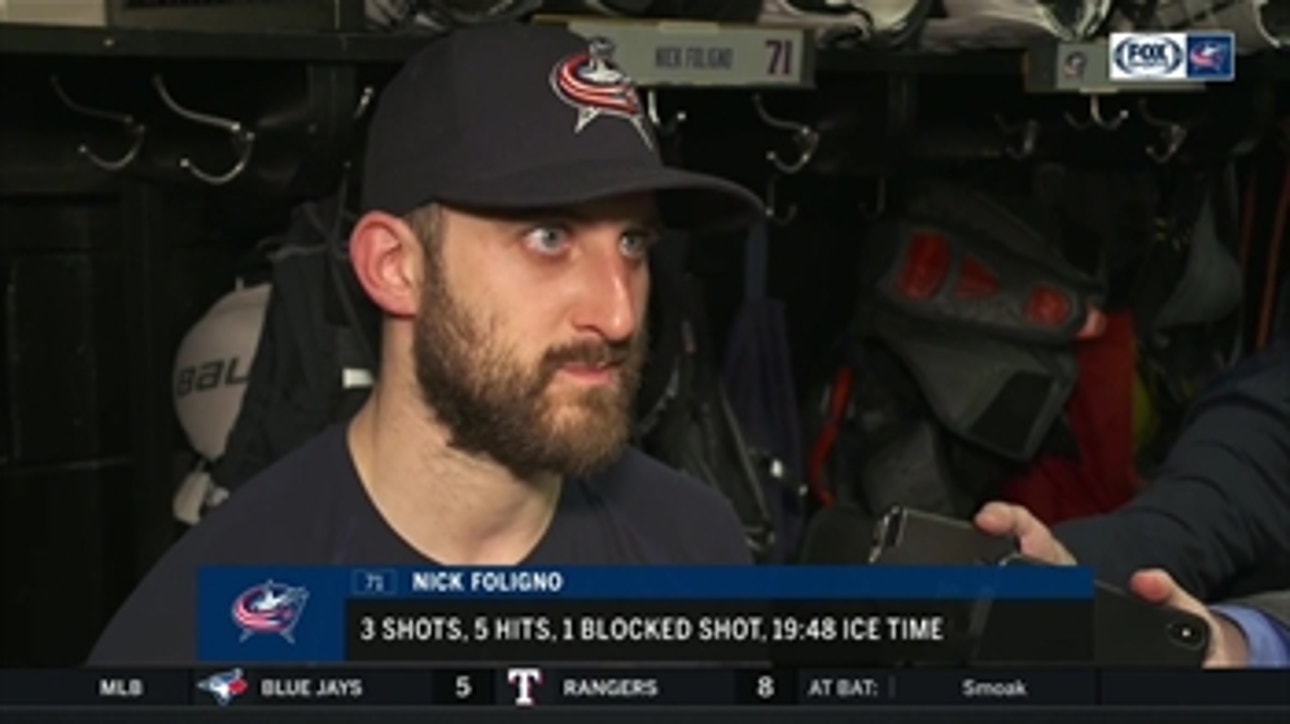 Nick Foligno on Blue Jackets' mentality going into Game 6
