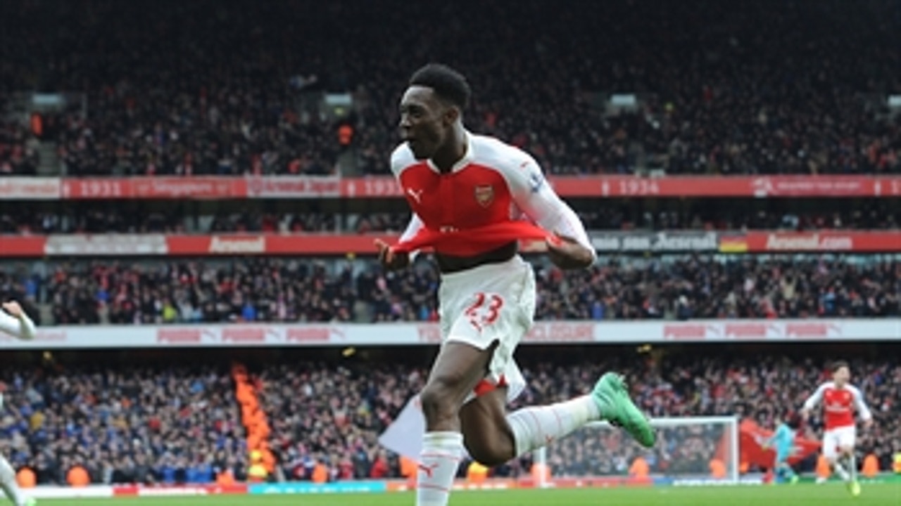 Danny Welbeck's goal gives Arsenal fan a hernia