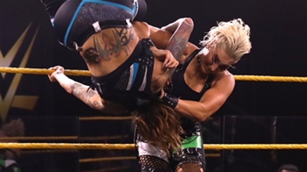 Rhea Ripley & Shotzi Blackheart vs. Mercedes Martinez & Aliyah w/Robert Stone: WWE NXT, Aug. 19, 2020