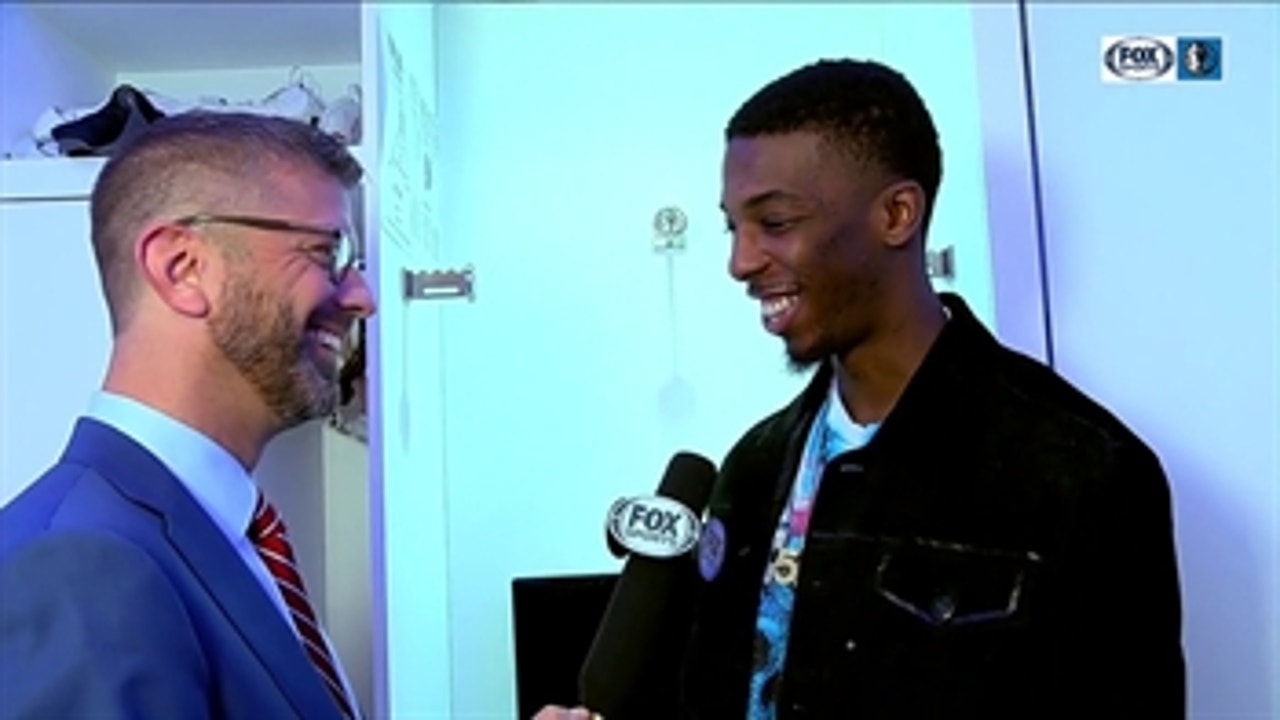 Delon Wright on getting a win at home vs. the Timberwolves