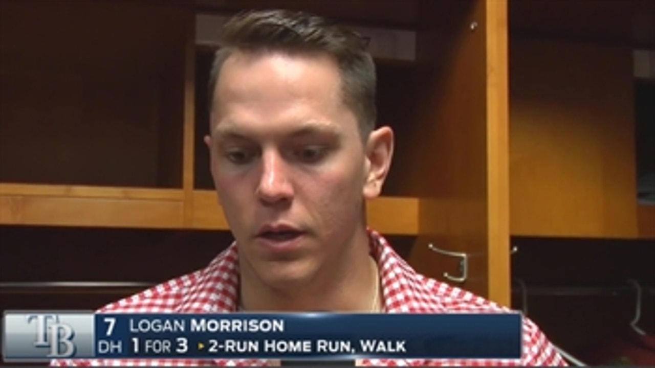 Logan Morrison says Rays have to grind out at-bats