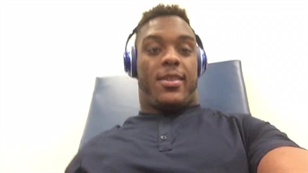Giants LB @DevonKennard is getting ready for MNF ' PROCAST