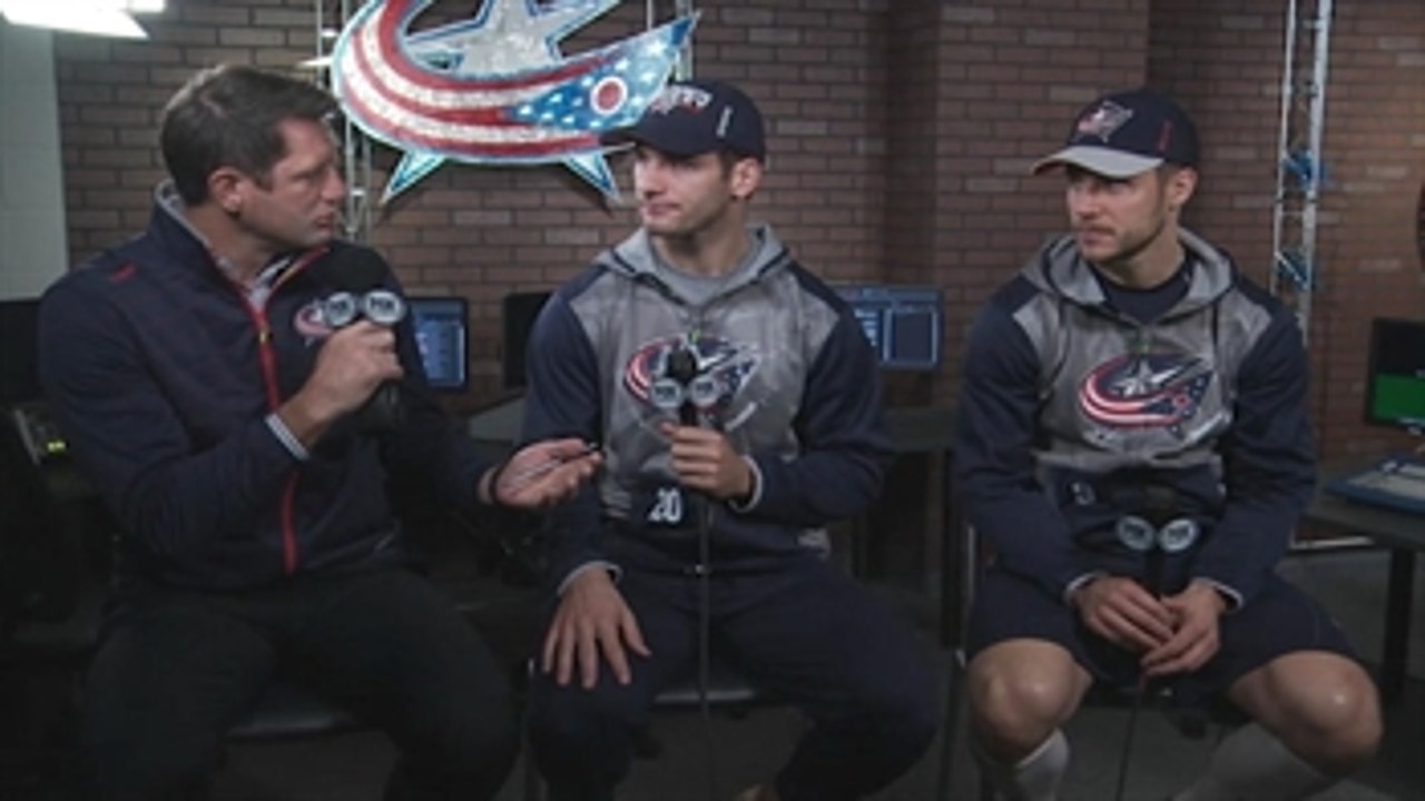 Saad and Campbell discuss coming to Columbus