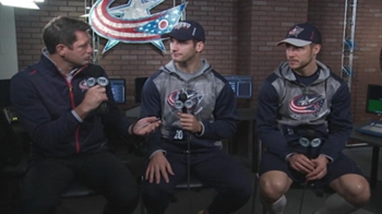 Saad and Campbell discuss coming to Columbus